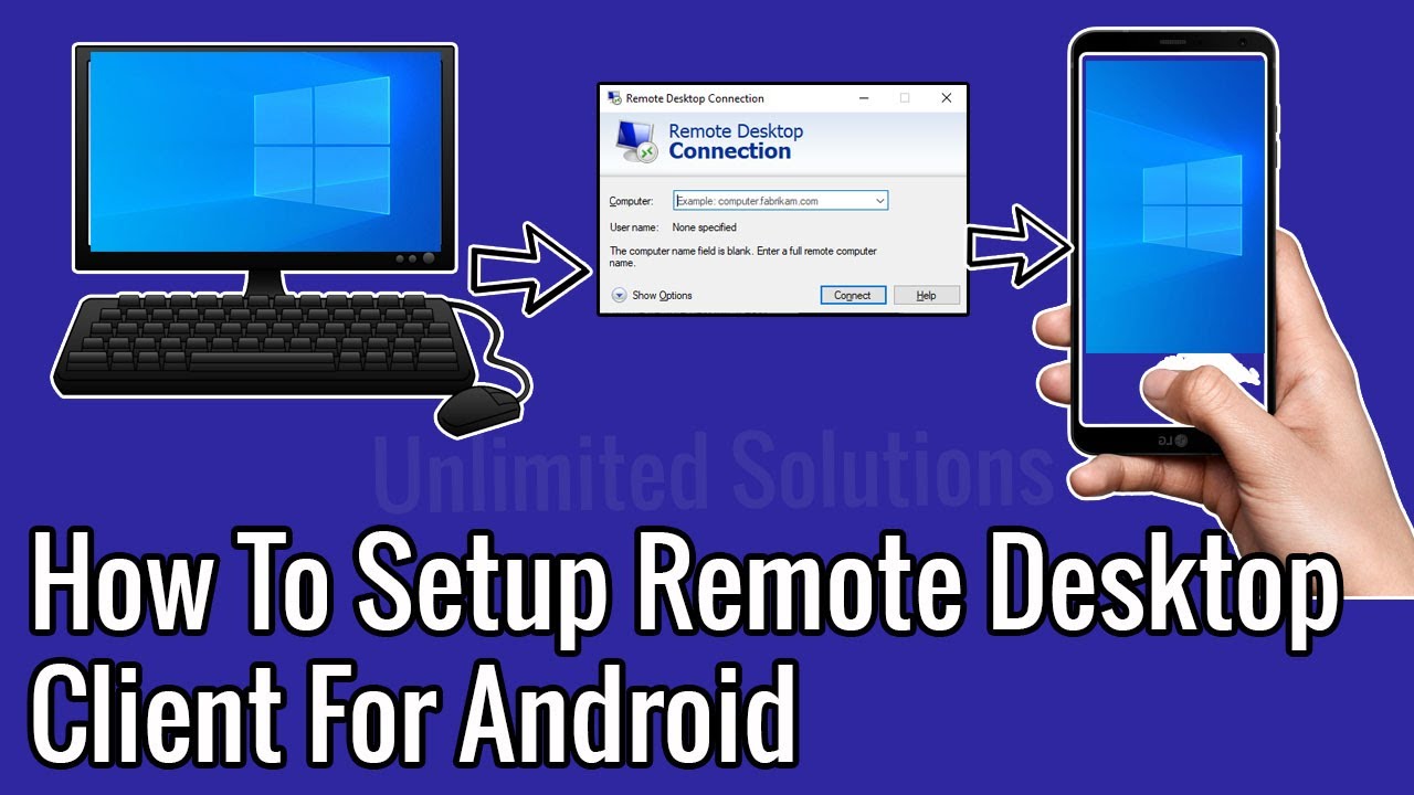 How To Remotely Access Computer From A Phone [ Windows 10 Feature ...