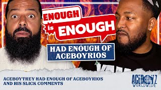 AceBoyTrey Had Enough Of AceBoyRios and His Slick Comments