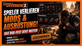 Spieler verlieren Mods & Ausrüstung in The Division 2! Bug-Fest geht weiter / The Division 2 Deutsch