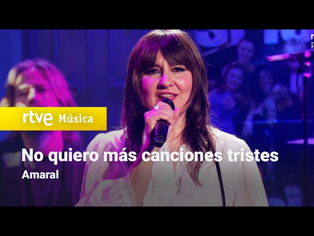 Amaral - "No quiero más canciones tristes" (La Revuelta - 2026)