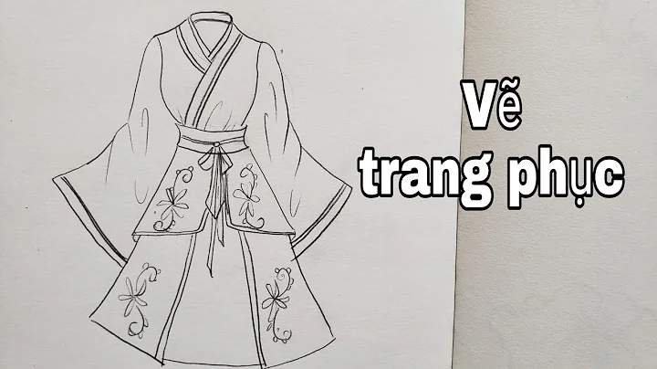 Vẽ trang phục cổ trang nữ đơn giản bằng bút chì #art#vetranhbutchi#shicolor