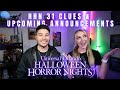 Halloween Horror Nights 2022 | Clues and Future Announcements for HHN31