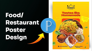 Learn How To Design Food Poster Design on your Smartphone || Pixellab Tutorial