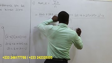 GENERAL/CORE MATHEMATICS WASSCE 2025 NIGERIA Q5