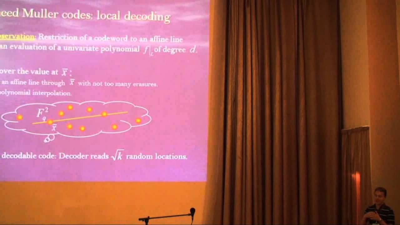 Locally decodable codes | The 6th International Computer Science ...