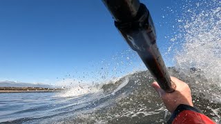 Tynemouth to Whitley Bay, Surfing &amp; Return Feb 2023