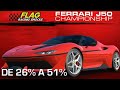 Real Racing 3 - Choques de Corrida de Bandeira - Ferrari J50 - De 26% a 51%