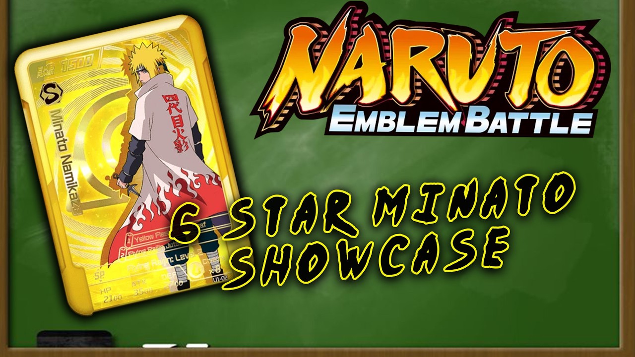 6 star Minato Emblem Showcase | Naruto Emblem Battle - YouTube