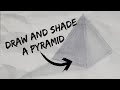 How to Draw a Pyramid | Drawing Tutorial