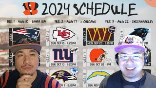 Reacting to the Bengals 2024 Schedule | Breaker Broz