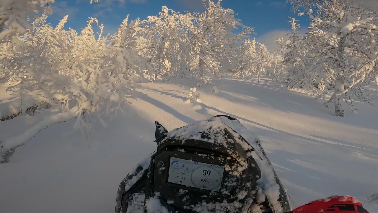 Polaris Khaos 9R  i Borgafjäll (POV)