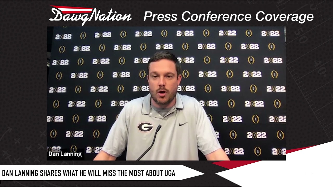 Dan Lanning on his time at Georgia: 'It never felt like work'