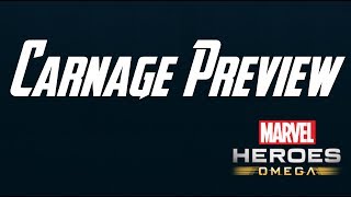 Carnage Preview 07/07/17 - Marvel Heroes Omega (PC)