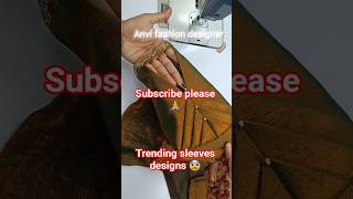 Trending sleeves designs 🤯😄#viral #sewing #trending #stitching #diy #shorts #sleevesdesigns #yt
