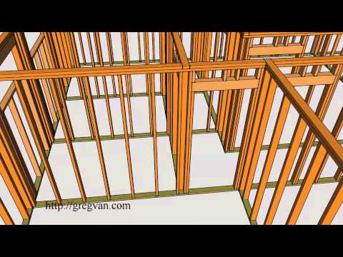 house-wall-framing-–-3-d-single-story-conventional-home-framing-design