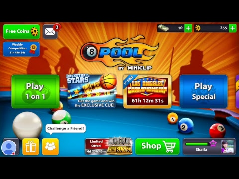 8 Ball Pool Shaifa Got Low League Winning Trick Live Full ...
