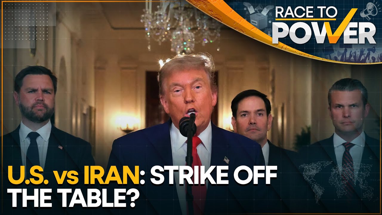 Donald Trump Tones Down on Iran, Claims Tehran Has Stopped Killing Protesters | WION Race To Power