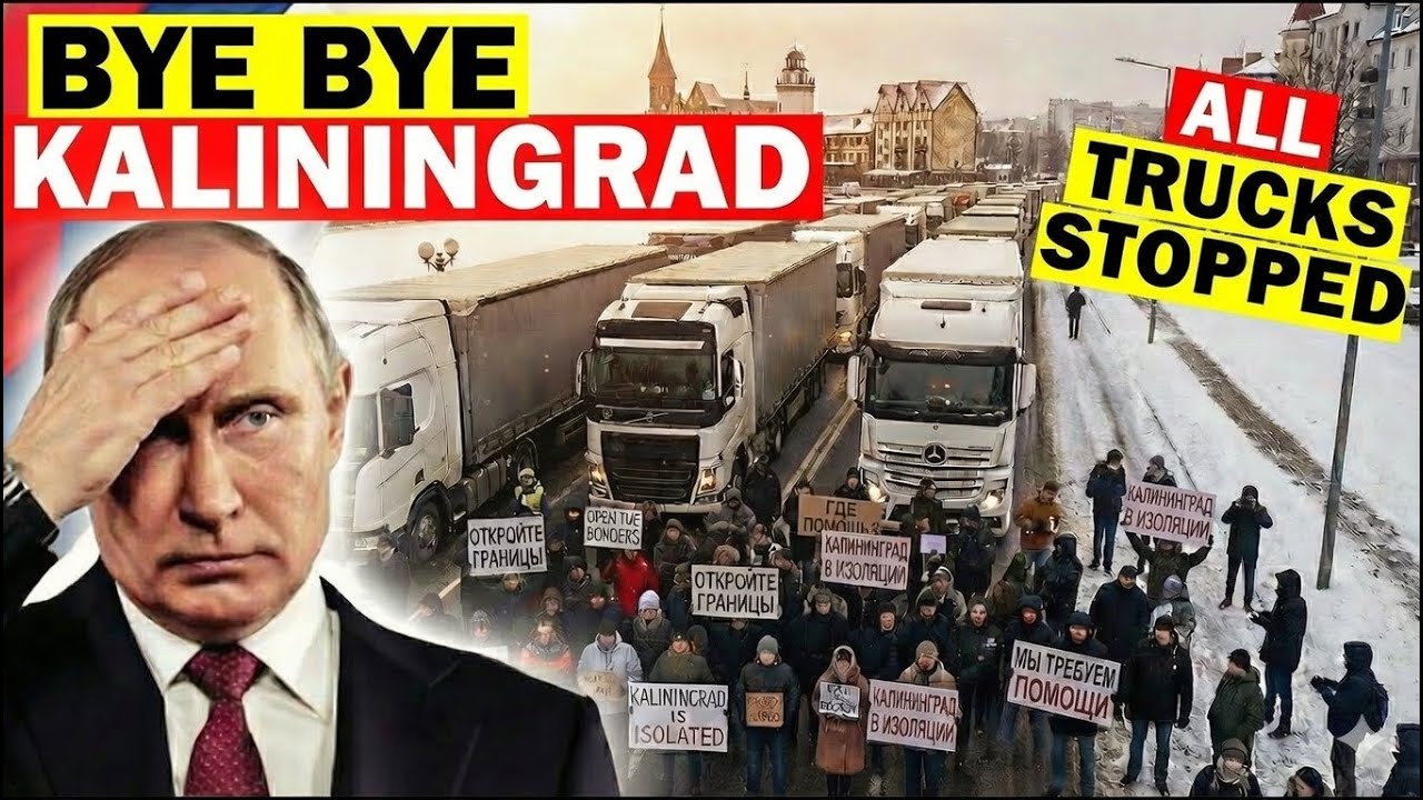 “Russia’s Most Strategic Base Is Now a Prison | Kaliningrad Cut Off from the World”