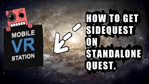How to get Sidequest on standalone oculus quest 2, 3, and pro!