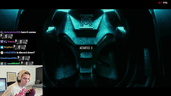xQc Reacts to Warhammer: Astartes II | Official Teaser Trailer