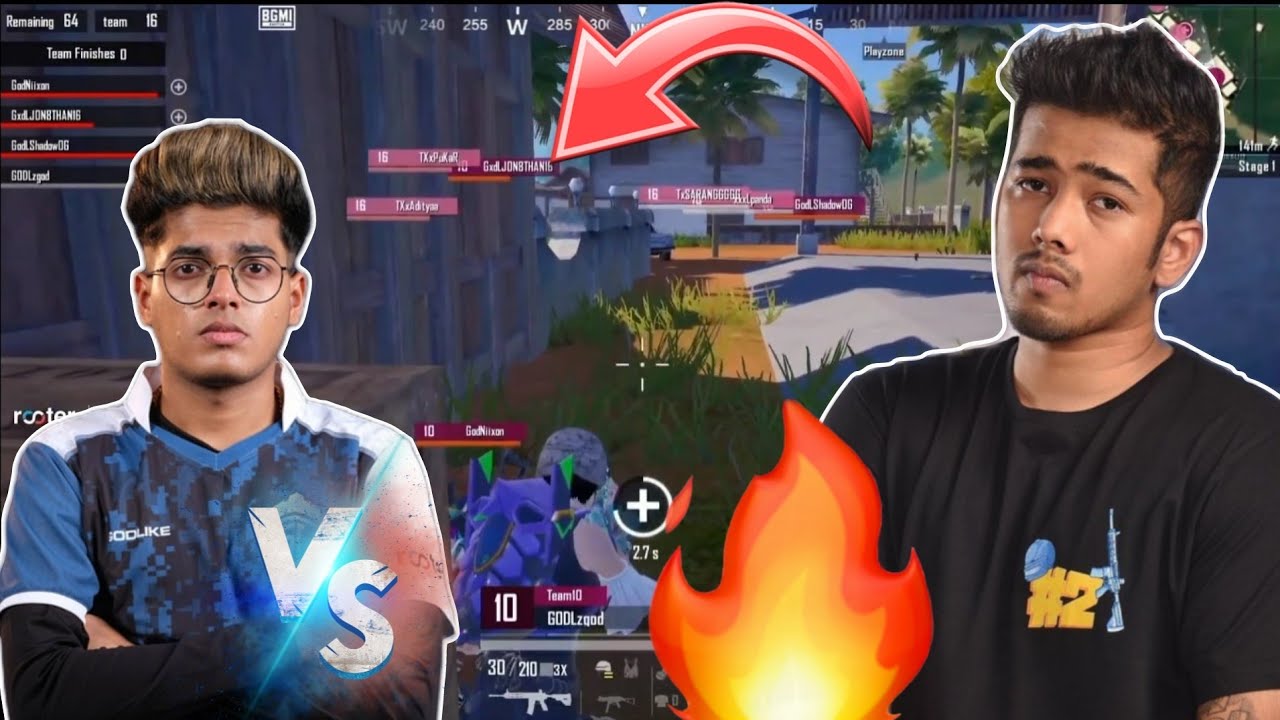 Tx vs GodLike 🔥 Drop Clash 4v4 Fight