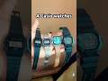 You need only 4 Casio⌚️🔥watches on your collection #casio #vintage #fyp #explorepage
