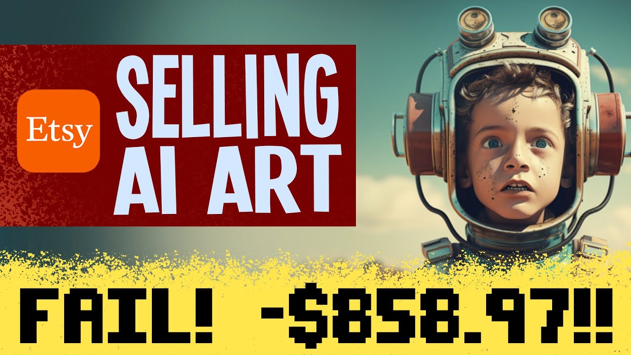 Selling AI Art on Etsy -- My Real-World Resuts (tl;dr: Horse Feathers ...