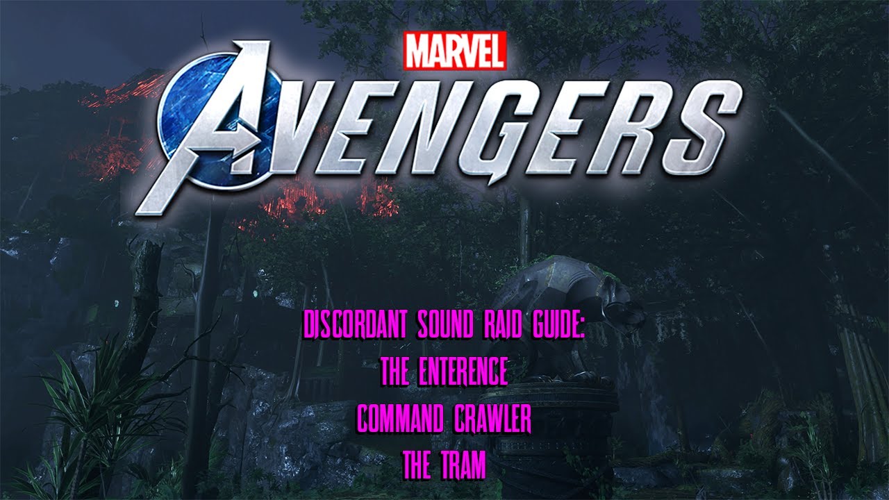 Marvel's Avengers: Discordant Sound Raid Guide. Entrance, Command Crawler, The Tram.