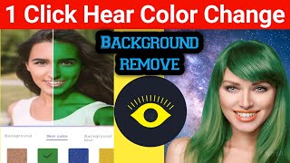 1 click photo edit app || app to change hair color in photo || photo ka background kaise change kare screenshot 5