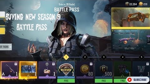 Buying new season 9 Battle Pass call of duty mobile And Gameplay