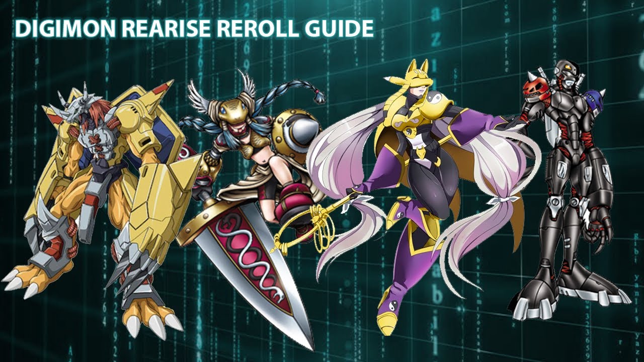 Digimon Rearise Reroll Guide Global