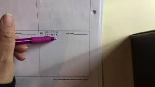 Solving Systems by Substitution