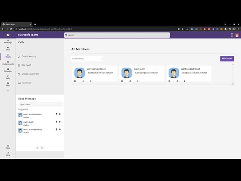 Cloning Microsoft Teams using Java EE(JSP,Servlet,EclipseLink,WebRTC)