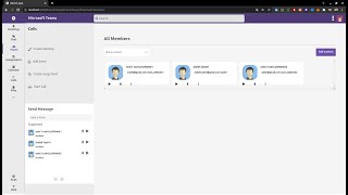 Cloning Microsoft Teams using Java EE(JSP,Servlet,EclipseLink,WebRTC)