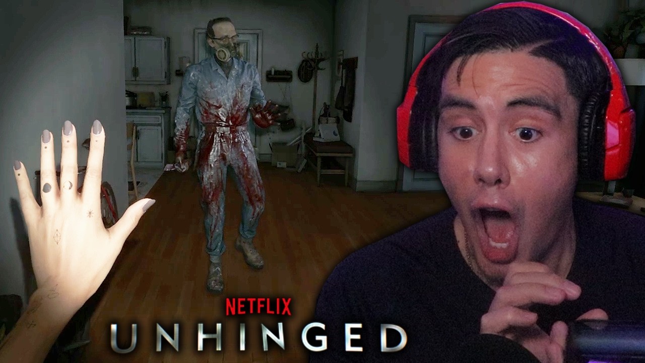 A NETFLIX HORROR GAME WHERE THE ONLY THING THAT CAN SAVE ME IS MY PHONE (im so dead) | Unhinged