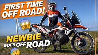Beginner Adv Riders First Time Off-Road… On a KTM 890 Adventure R 😳