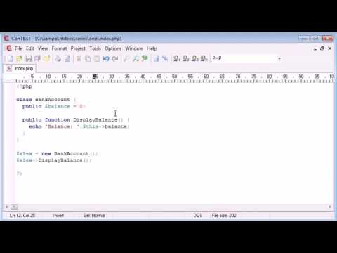 Beginner PHP Tutorial   191   Return a Property Value ‏