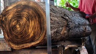 Full Process : ​Processing High-Grade Teak Timber Into Luxury Lumber