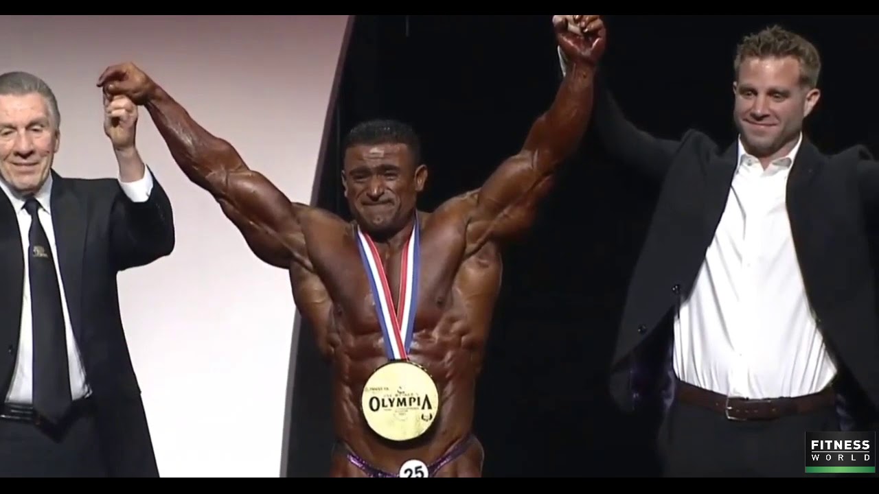Mr Olympia 2019 212 winning ceremony - YouTube