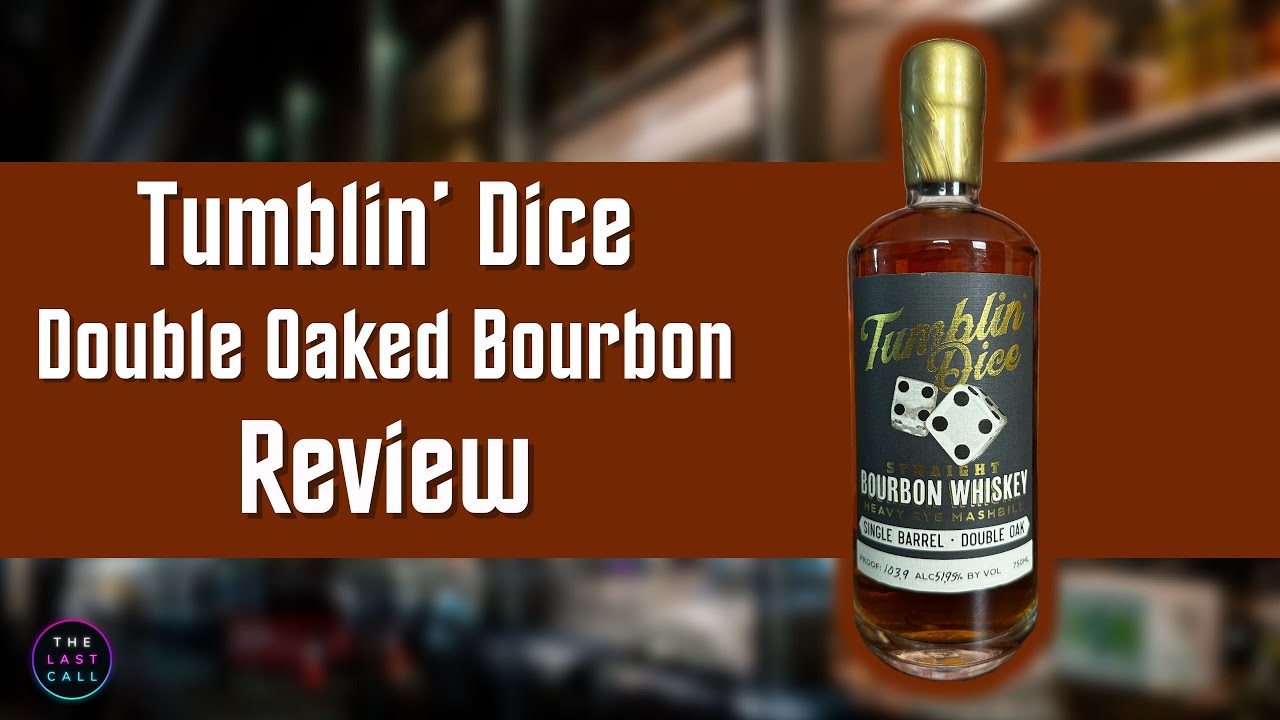 Proof and Wood Tumblin' Dice Single Barrel Double Oaked Bourbon Whiskey Review.