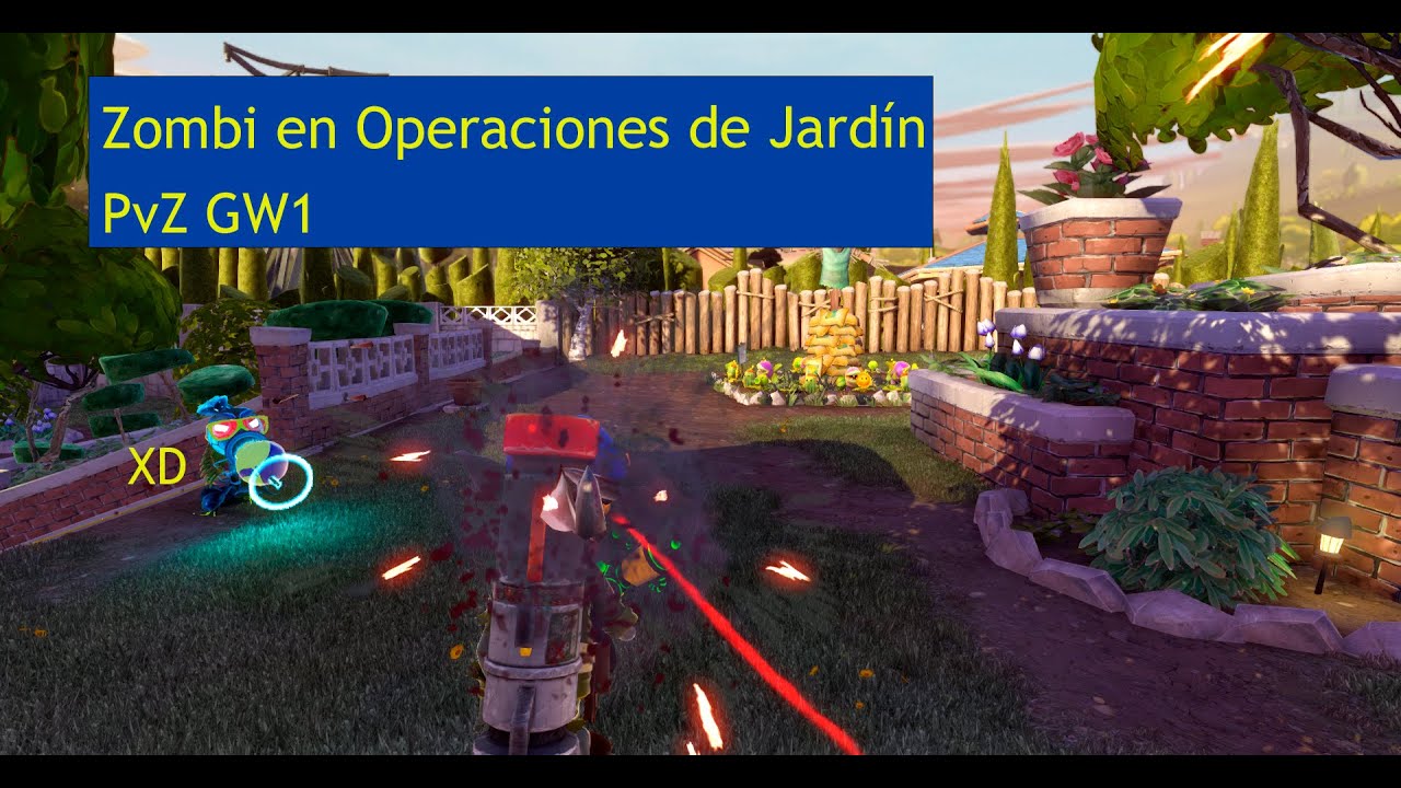 Jugando como zombie en operaciones de Plants vs Zombies Garden Warfare ...