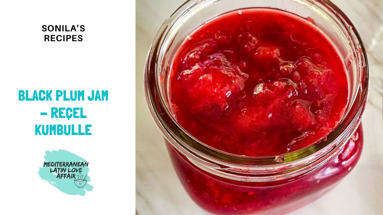 Homemade Black Plum Jam recel jam plum kumbull YouTube