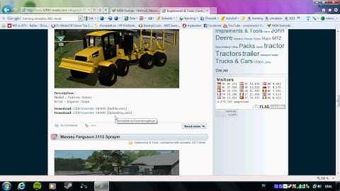 How to download and install mods to farming simulator 2011, 2013 and 2015