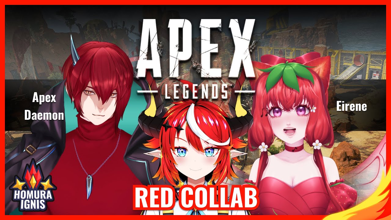 [ APEX Legends ] Red Collab with Apex Daemon and Eirene ! - YouTube