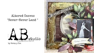 Altered Canvas Never-never Land