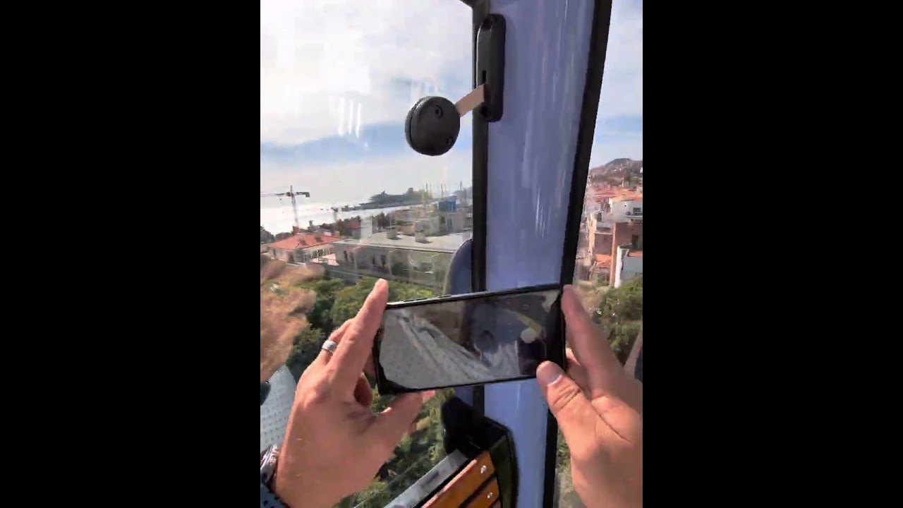 Gondola ride in Funchal, Medeira