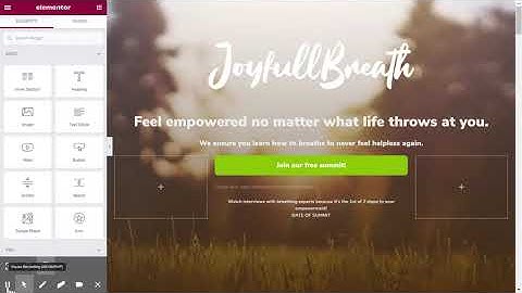 How to download Essential Addons for Elementor and add a countdown to your landing page.
