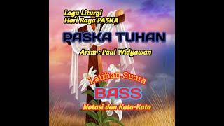 Download lagu #lagukoor PASKA TUHAN, Arsm : Paul Widyawan (Latihan Suara BASS) Gaya Ngada - Flores.