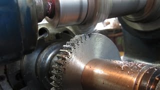 OLD STEAM POWERED MACHINE SHOP 13  Making some gears