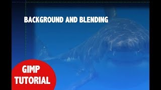 GIMP - Background and blending